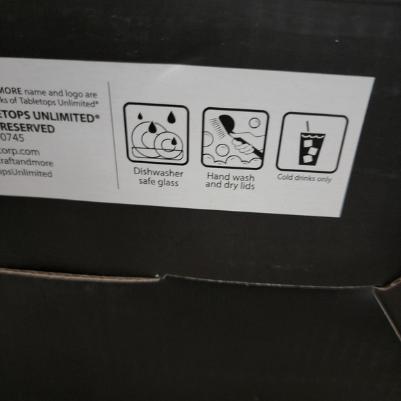 3PC MASON Large HOBNAIL GLASS CANISTER SET or 4pc EUROPEAN STYLE SET - Picture 10 of 11